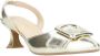 Babouche Lana-18 leren slingback pumps goud - Thumbnail 2