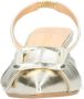 Babouche Lana-18 leren slingback pumps goud - Thumbnail 3