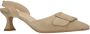 Babouche Lana 2 suède slingback pumps beige - Thumbnail 3