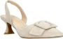 Babouche Lana-2 suède slingback pumps ecru - Thumbnail 2
