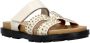 Babouche leren slippers ecru - Thumbnail 2