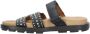 Babouche leren slippers zwart - Thumbnail 3