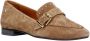 Babouche Luna-2 suède loafers donker beige - Thumbnail 2