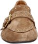 Babouche Luna-2 suède loafers donker beige - Thumbnail 3