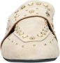 Babouche Nance-2 suède slippers ecru - Thumbnail 2