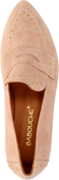 Babouche Perry 2 suède loafers nude