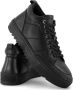 Bench Zwarte leren sneaker - Thumbnail 3