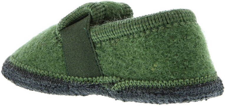 Bergstein Comfy pantoffels groen kids