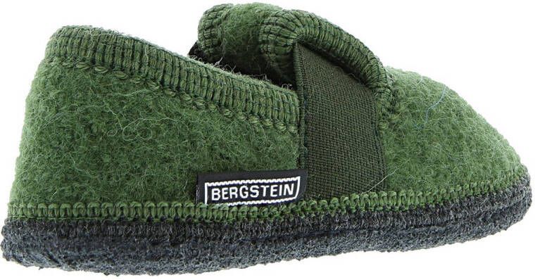 Bergstein Comfy pantoffels groen kids