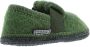 Bergstein kids pantoffels Groen Wol Effen 24 - Thumbnail 3