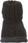 Bergstein Cozy pantoffel Zwart Wol Effen 46 - Thumbnail 10