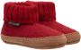 Bergstein Cozy Lux Pantoffels rood Wol - Thumbnail 3