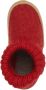 Bergstein Cozy Lux Pantoffels rood Wol - Thumbnail 4