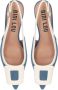 Bibi Lou Bonnie 55 denim slingback pumps blauw - Thumbnail 3