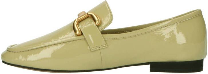 Bibi Lou lakleren loafers met gesp groen