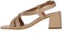 Bibi Lou Roségouden Hoge Hak Sandalen Beige Dames - Thumbnail 7