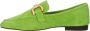 BiBi Lou Instappers Dames Instapschoenen Damesschoenen Suède 571z30 Groen - Thumbnail 9