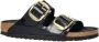 Birkenstock Arizona Big Buckle lakleren slippers zwart - Thumbnail 4