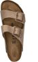 Birkenstock Arizona BS nubuck slippers taupe - Thumbnail 3