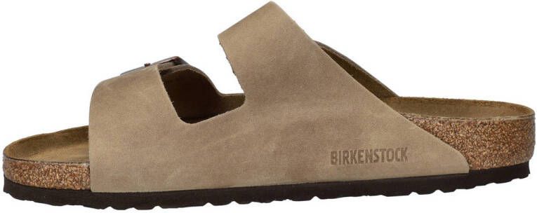 Birkenstock Arizona BS nubuck slippers taupe