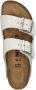 Birkenstock Arizona nubuck slippers wit - Thumbnail 3