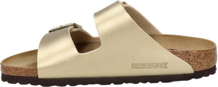 Birkenstock Arizona slippers goud