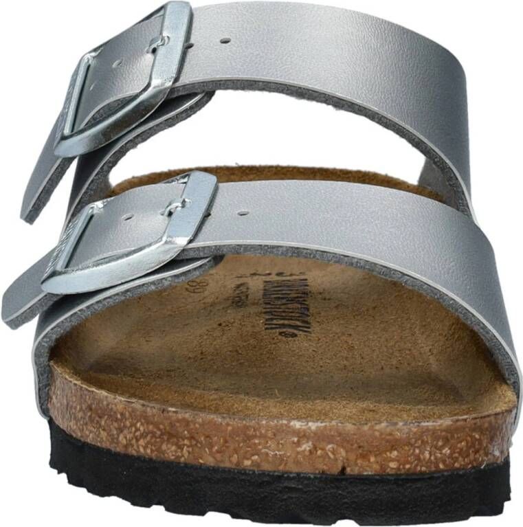 Birkenstock Arizona slippers zilver