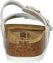 Birkenstock Franca nubuck slippers wit - Thumbnail 2