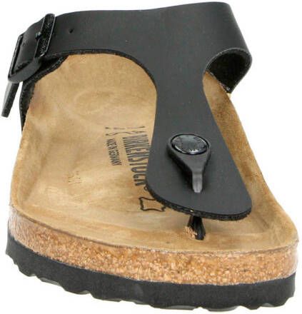 Birkenstock Gizeh slippers zwart