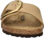 Birkenstock Madrid Big Buckle nubuck slippers beige - Thumbnail 3