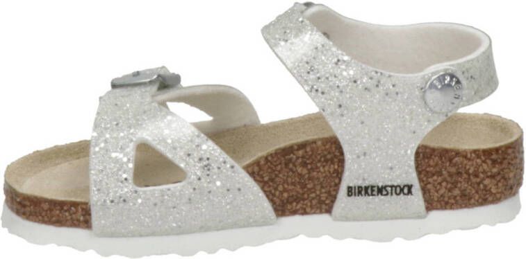 Birkenstock Rio sandalen zilver
