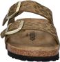 Birkenstock slippers met panterprint camel - Thumbnail 3