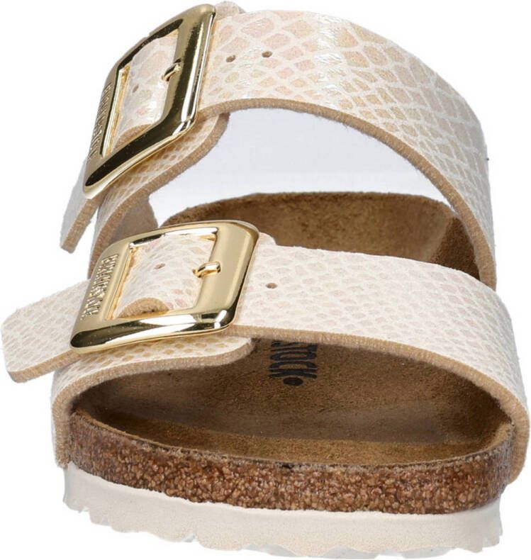 Birkenstock Sydney Cushion Buckle slippers ecru