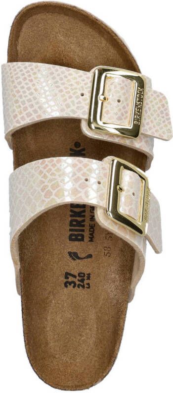 Birkenstock Sydney Cushion Buckle slippers ecru