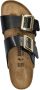 Birkenstock Sydney Cushion Buckle slippers zwart - Thumbnail 3