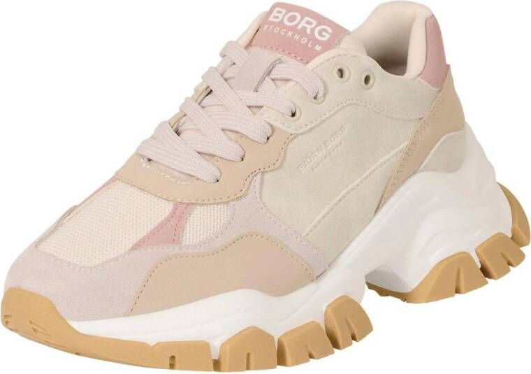Björn Borg sneakers beige roze
