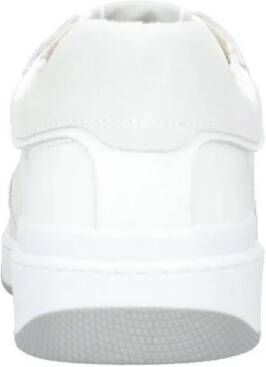 Björn Borg leren sneakers wit grijs