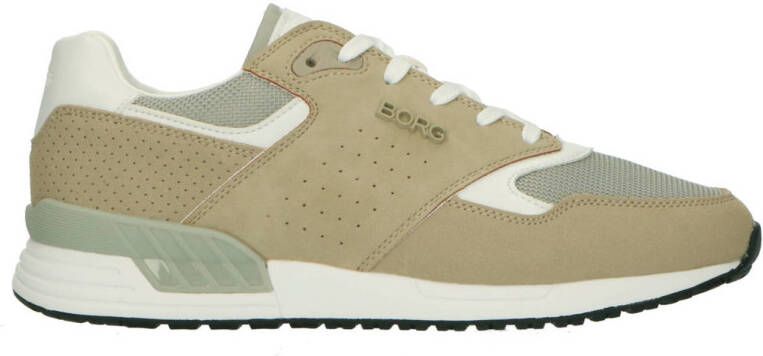 Björn Borg R140 BLK M suède sneakers beige grijs