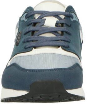 Björn Borg R140 BLK M suède sneakers blauw