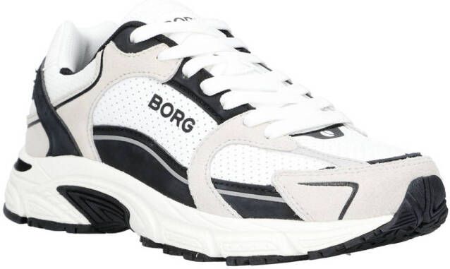 Björn Borg R3400 chunky sneakers zwart wit