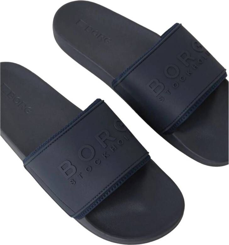 Björn Borg Romeo slippers donkerblauw