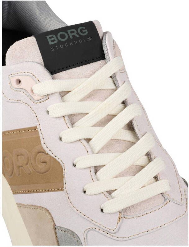 Björn Borg SL200 leren sneakers wit blauw