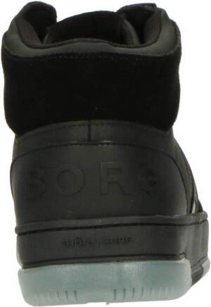 Björn Borg T2300 BO MID SUE M sneakers zwart