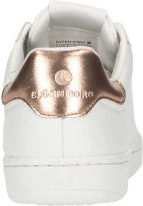 Björn Borg T305 CLS BTM W sneakers wit roségoud