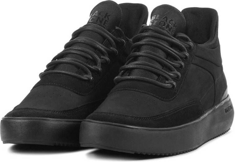 Blackstone leren sneakers zwart