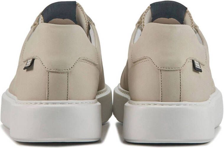 Blackstone nubuck sneakers beige