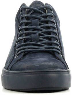 Blackstone SG19 nubuck sneakers donkerblauw