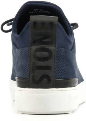 Blackstone SG38 suède sneakers donkerblauw