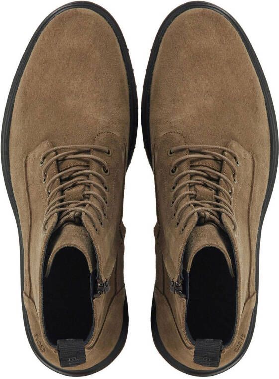 Blackstone suede enkelboots camel