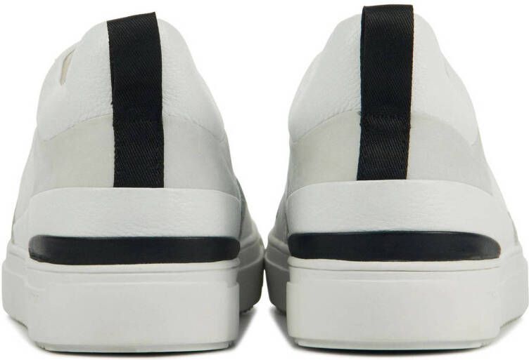 Blackstone XG73 leren sneakers wit